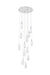 Elegant Lighting - 1013D24C-02CR - LED Pendant - Amora - Chrome