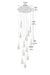 Elegant Lighting - 1013D24C-02CR - LED Pendant - Amora - Chrome