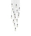 Elegant Lighting - 1013D28BK-02CR - LED Pendant - Amora - Black