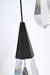 Elegant Lighting - 1013D28BK-02CR - LED Pendant - Amora - Black
