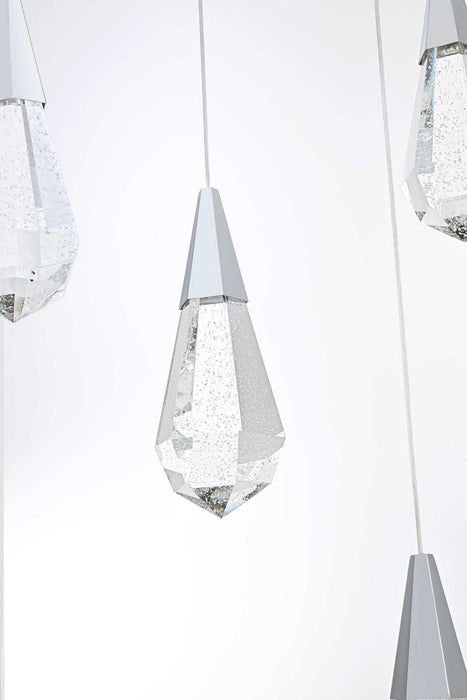 Elegant Lighting - 1013D28C-02CR - LED Pendant - Amora - Chrome