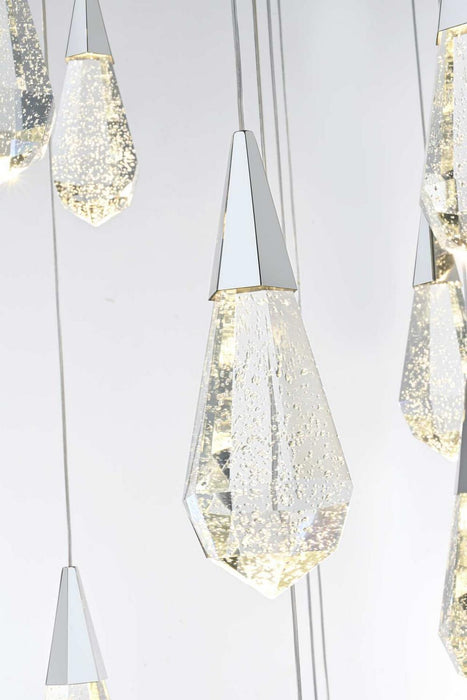 Elegant Lighting - 1013D28C-02CR - LED Pendant - Amora - Chrome