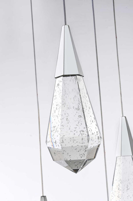 Elegant Lighting - 1013D28C-02CR - LED Pendant - Amora - Chrome