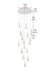 Elegant Lighting - 1013D28C-02CR - LED Pendant - Amora - Chrome