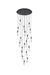 Elegant Lighting - 1013G32BK-02CR - LED Chandelier - Amora - Black