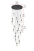 Elegant Lighting - 1013G32BK-02CR - LED Chandelier - Amora - Black