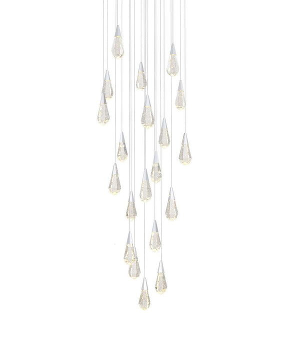 Elegant Lighting - 1013G32C-02CR - LED Chandelier - Amora - Chrome