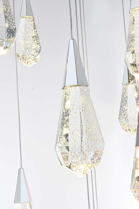 Elegant Lighting - 1013G32C-02CR - LED Chandelier - Amora - Chrome