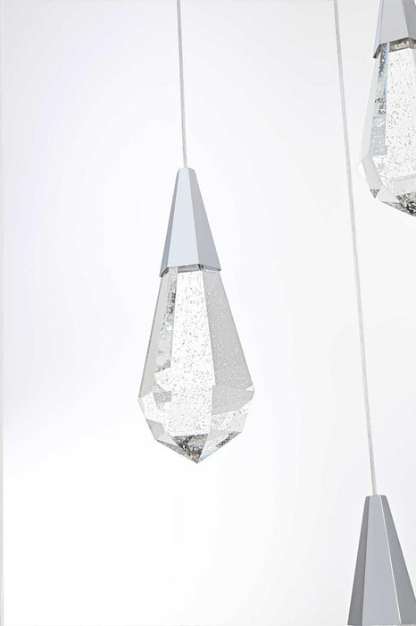 Elegant Lighting - 1013G32C-02CR - LED Chandelier - Amora - Chrome