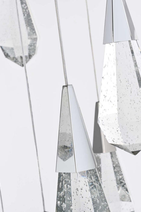 Elegant Lighting - 1013G32C-02CR - LED Chandelier - Amora - Chrome