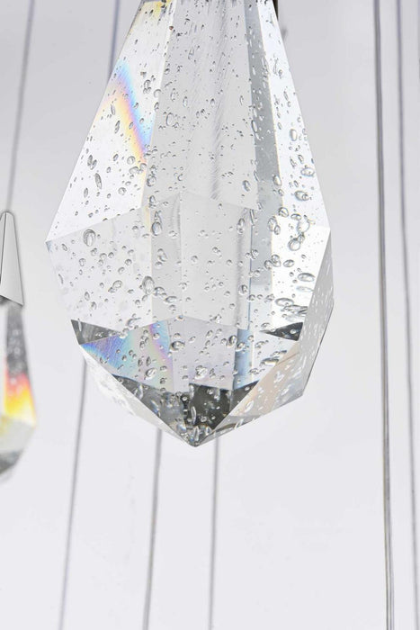 Elegant Lighting - 1013G32C-02CR - LED Chandelier - Amora - Chrome