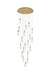 Elegant Lighting - 1013G32SG-02CR - LED Chandelier - Amora - Satin Gold