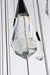 Elegant Lighting - 1013G36BK-02CR - LED Chandelier - Amora - Black