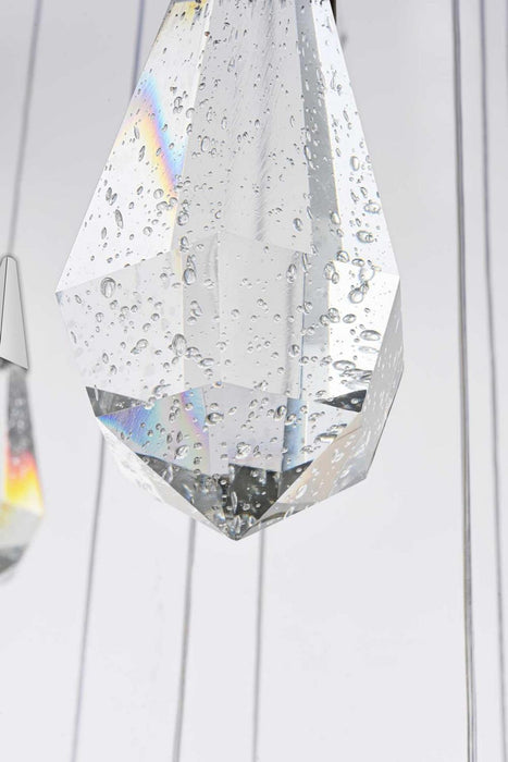 Elegant Lighting - 1013G36C-02CR - LED Chandelier - Amora - Chrome