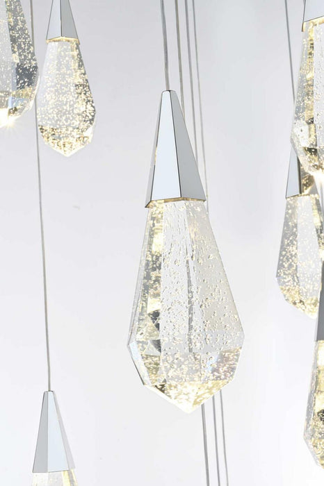 Elegant Lighting - 1013G36C-02CR - LED Chandelier - Amora - Chrome