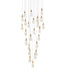 Elegant Lighting - 1013G36SG-02CR - LED Chandelier - Amora - Satin Gold