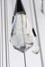 Elegant Lighting - 1013G42BK-02CR - LED Chandelier - Amora - Black