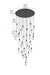 Elegant Lighting - 1013G42BK-02CR - LED Chandelier - Amora - Black