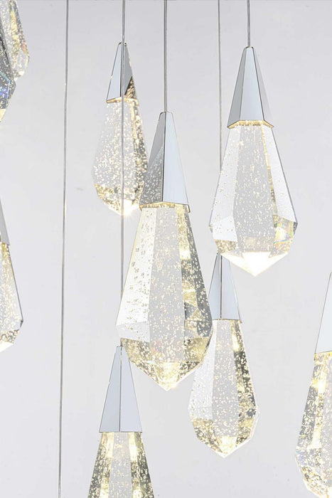 Elegant Lighting - 1013G42C-02CR - LED Chandelier - Amora - Chrome