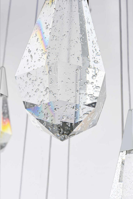 Elegant Lighting - 1013G42C-02CR - LED Chandelier - Amora - Chrome