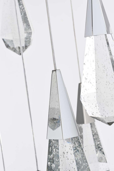 Elegant Lighting - 1013G42C-02CR - LED Chandelier - Amora - Chrome