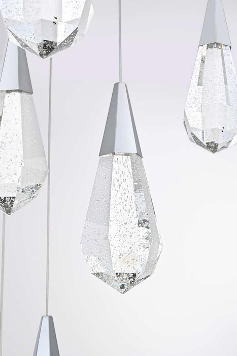 Elegant Lighting - 1013G42C-02CR - LED Chandelier - Amora - Chrome
