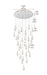 Elegant Lighting - 1013G42C-02CR - LED Chandelier - Amora - Chrome