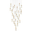 Elegant Lighting - 1013G42SG-02CR - LED Chandelier - Amora - Satin Gold