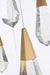 Elegant Lighting - 1013G42SG-02CR - LED Chandelier - Amora - Satin Gold