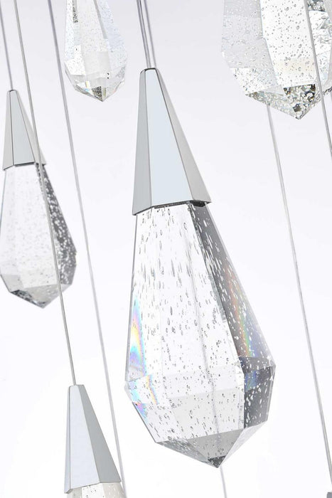 Elegant Lighting - 1013G48C-02CR - LED Chandelier - Amora - Chrome