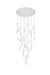 Elegant Lighting - 1013G48C-02CR - LED Chandelier - Amora - Chrome
