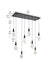 Elegant Lighting - 1013D36BK-02CR - LED Pendant - Amora - Black