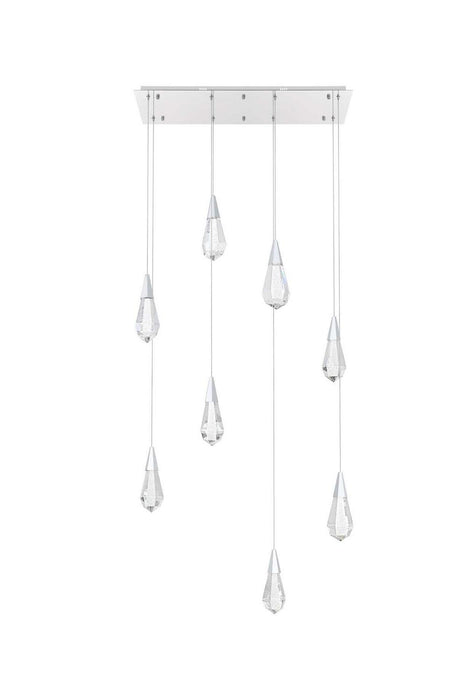 Elegant Lighting - 1013D36C-02CR - LED Pendant - Amora - Chrome