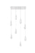 Elegant Lighting - 1013D36C-02CR - LED Pendant - Amora - Chrome