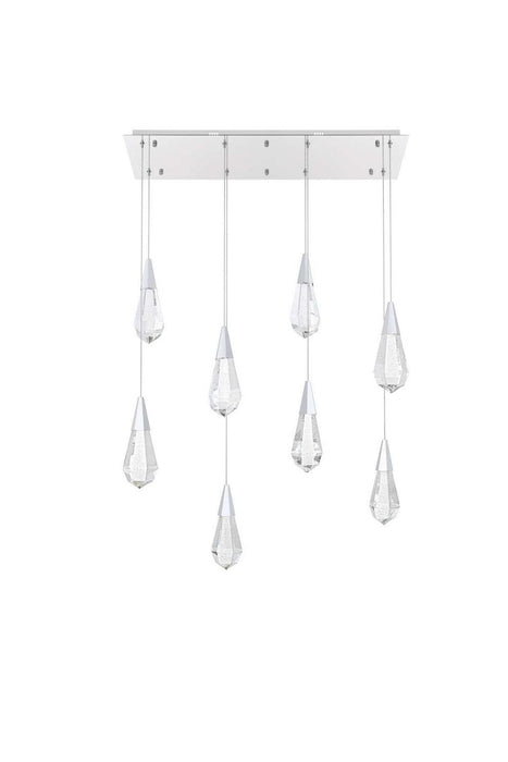 Elegant Lighting - 1013D36C-02CR - LED Pendant - Amora - Chrome