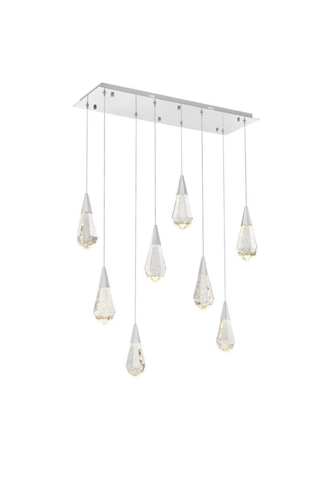 Elegant Lighting - 1013D36C-02CR - LED Pendant - Amora - Chrome