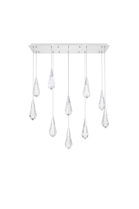 Elegant Lighting - 1013D42C-02CR - LED Pendant - Amora - Chrome