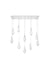 Elegant Lighting - 1013D42C-02CR - LED Pendant - Amora - Chrome