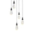 Elegant Lighting - 1013S16BK-02CR - LED Pendant - Amora - Black