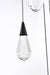 Elegant Lighting - 1013S16BK-02CR - LED Pendant - Amora - Black