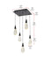 Elegant Lighting - 1013S16BK-02CR - LED Pendant - Amora - Black