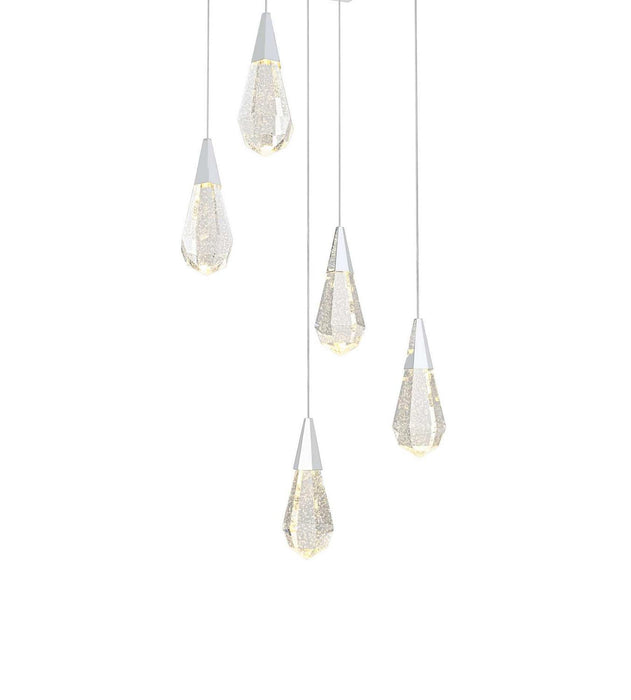 Elegant Lighting - 1013S16C-02CR - LED Pendant - Amora - Chrome