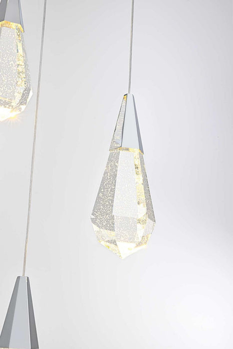 Elegant Lighting - 1013S16C-02CR - LED Pendant - Amora - Chrome
