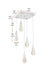 Elegant Lighting - 1013S16C-02CR - LED Pendant - Amora - Chrome
