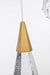 Elegant Lighting - 1013S16SG-02CR - LED Pendant - Amora - Satin Gold