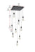 Elegant Lighting - 1013S20BK-02CR - LED Pendant - Amora - Black