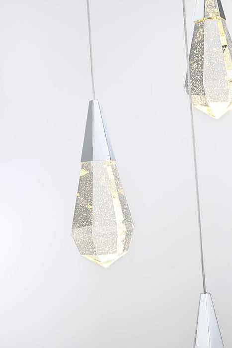 Elegant Lighting - 1013S20C-02CR - LED Pendant - Amora - Chrome
