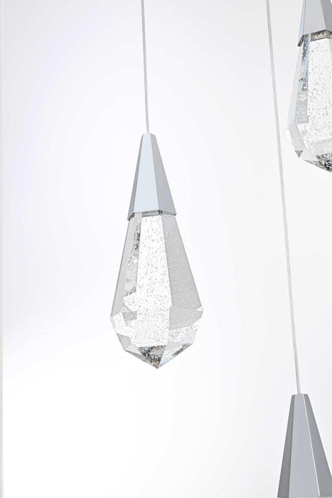 Elegant Lighting - 1013S20C-02CR - LED Pendant - Amora - Chrome