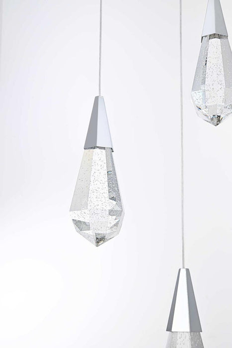 Elegant Lighting - 1013S20C-02CR - LED Pendant - Amora - Chrome