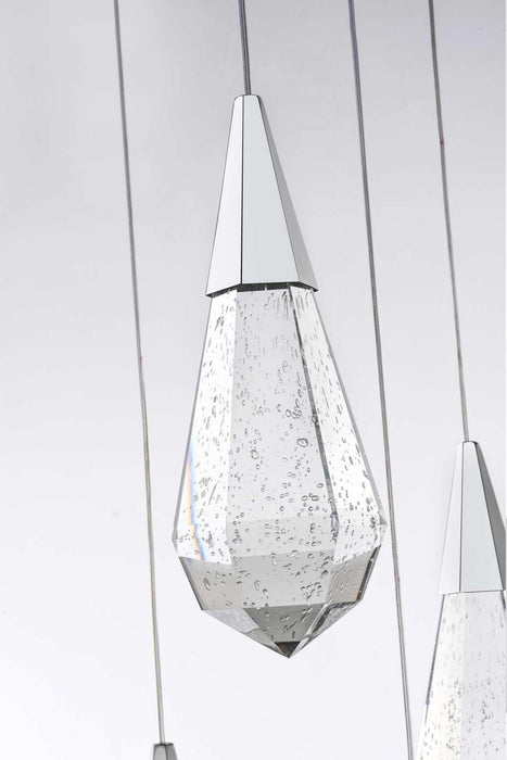 Elegant Lighting - 1013S20C-02CR - LED Pendant - Amora - Chrome